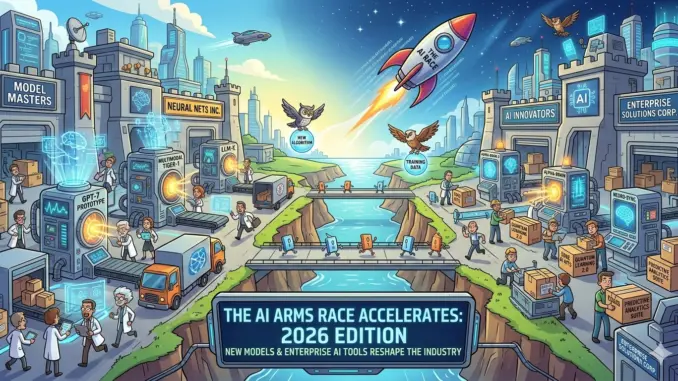 The AI Arms Race Accelerates: New Models and Enterprise AI Tools Reshape the Industry in 2026