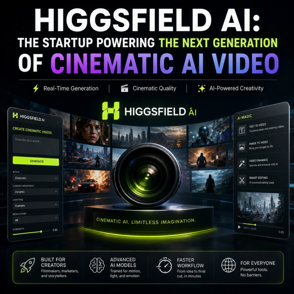 Higgsfield AI cinematic ai video