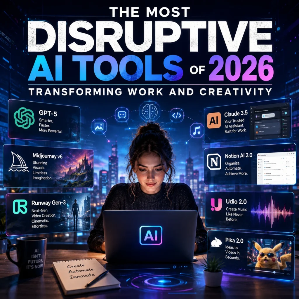 ai tools of 2026 trasforming work and creativity