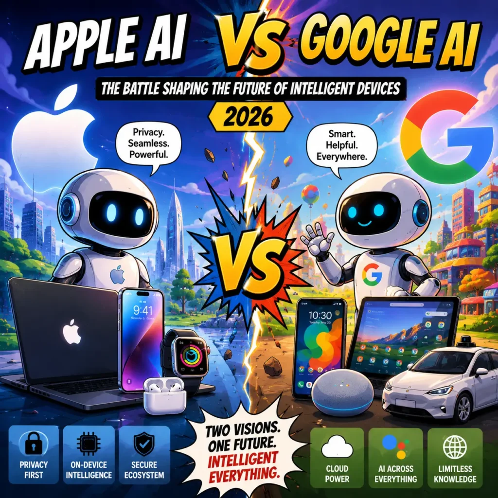 apple and google Ai Battle 2026