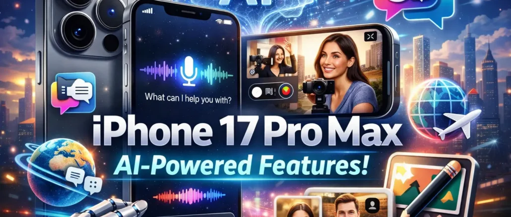 iPhone 17 Pro Max AI features