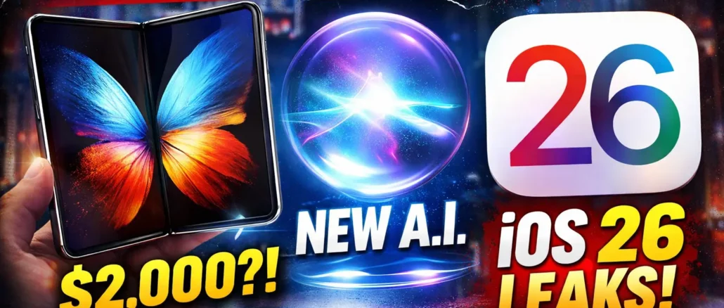 Apple 2026: Foldable iPhone, iOS 26 & AI Revolution Explained