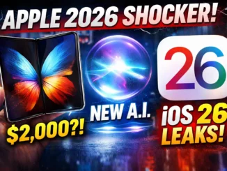 Apple 2026: Foldable iPhone, iOS 26 & AI Revolution Explained