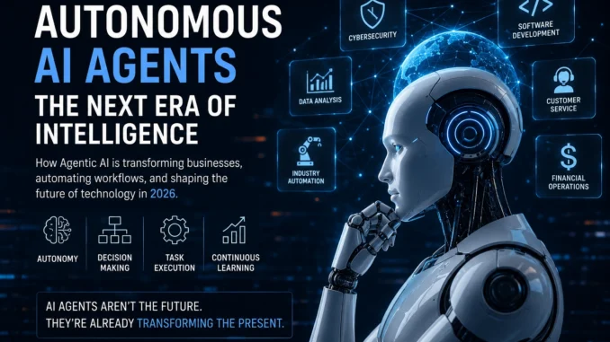 Discover how autonomous AI agents and agentic AI systems are transforming enterprises