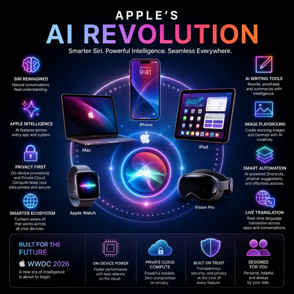 Apple is preparing its biggest AI transformation yet ahead of WWDC 2026.
