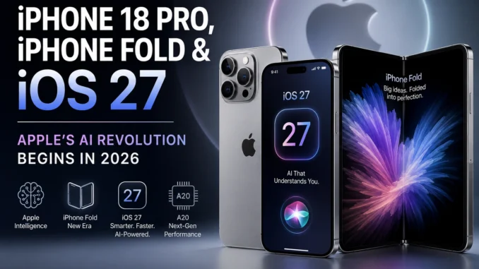 Phone 18 Pro leaks, Apple’s first foldable iPhone
