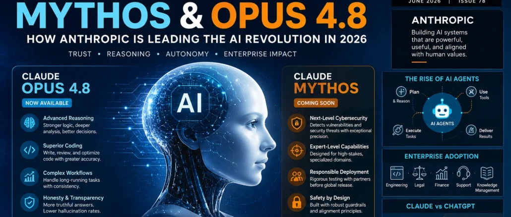 Claude Mythos and Opus 4.8 How Anthropic Is Redefining Trustworthy AI and Challenging OpenAI's