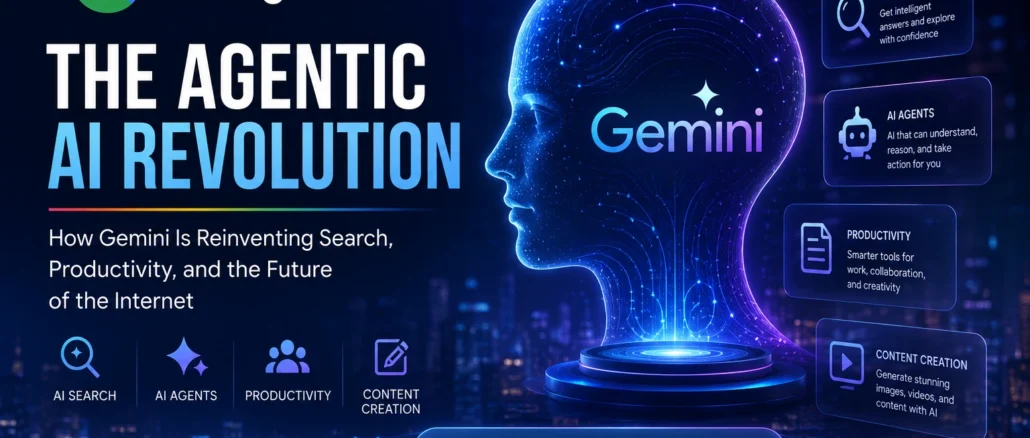 Google’s Agentic AI Revolution: How Gemini Is Reinventing Search, Productivity, and the Future of the Internet