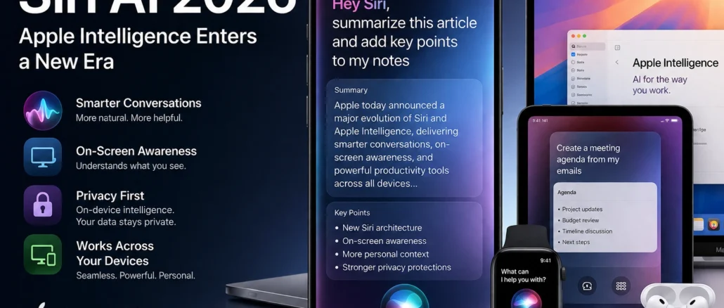 Apple Intelligence announced at WWDC 2026